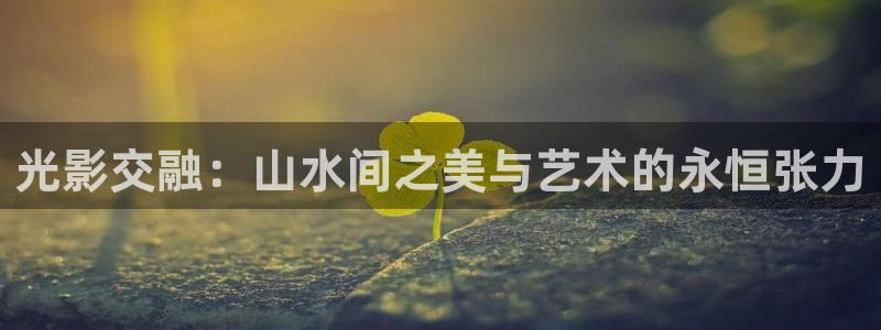 天顺娱乐谘官74ooo5夭:光影交融:山水间之美与艺术的永恒张力